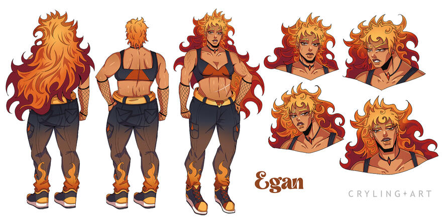 Egan The Fire Blacksmith
