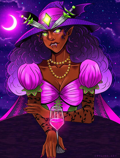 Glory The Vampire Witch