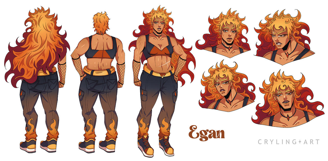 Egan The Fire Blacksmith