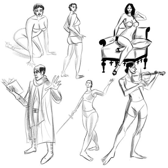 Figure Drawing Session