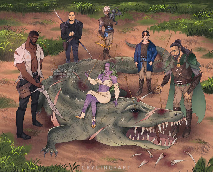 Multi-character Commission